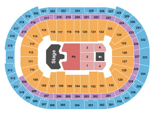 Lenovo Center GHOST Seating Chart